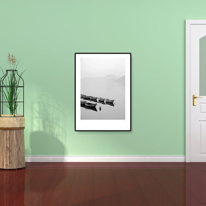 Rynx | Gray Tropical Canvas Wall Art Photography Landscape Print Wall Decor for the Dining Room