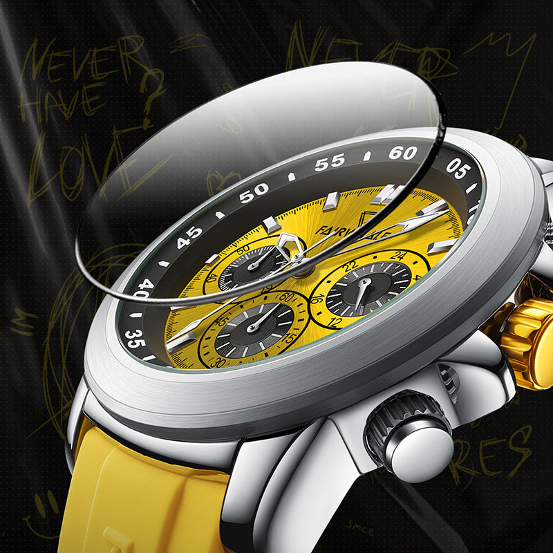 Rynx | Three Eyes And Six Needles Multifunctional Daytona Watch