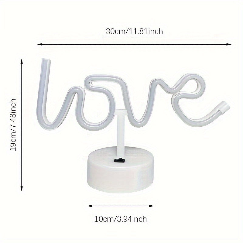 Rynx | NeonLove - LED Neon Table Lamp for Bedroom and Party Decoration