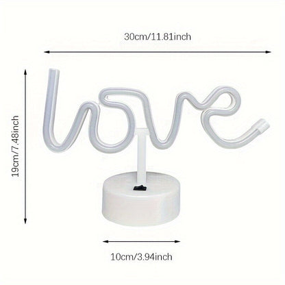 Rynx | NeonLove - LED Neon Table Lamp for Bedroom and Party Decoration