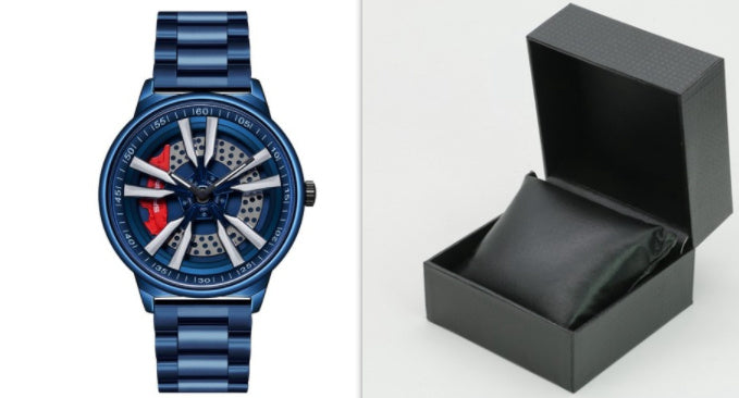 Rynx | Men's Creative Cool Dial Rotating Wheel Quartz Watch