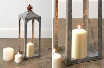 Rynx | Open Frame Metal Lantern, Choose Your Size