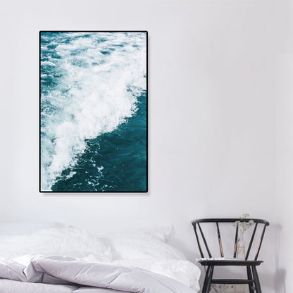 Rynx | Tropics Natural Landscape Wall Art Living Room Canvas Print in Dark Color, Multiple Sizes
