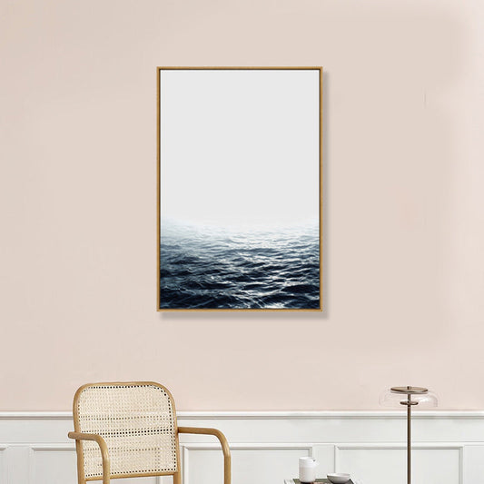 Rynx | Tropical Photo Print Landscape Canvas Dark Color Textured Wall Art Decor for Room