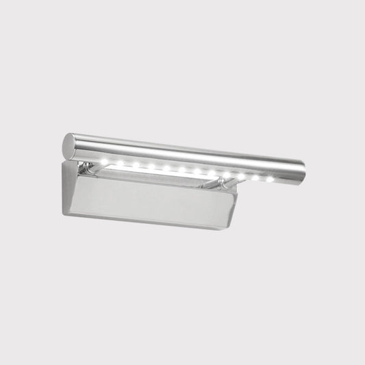 Rynx | Extended Vanity Lighting Ideas Modernism Metal LED Bathroom Wall Lamp in Chrome, Warm/White Light