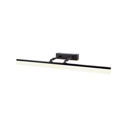 Rynx | Linear Vanity Lamp Contemporary Acrylic LED Bathroom Wall Lighting in Black, Warm/White Light