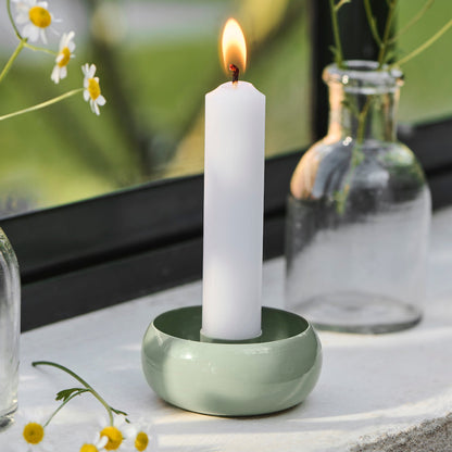 Rynx | Candle holder for taper candles green