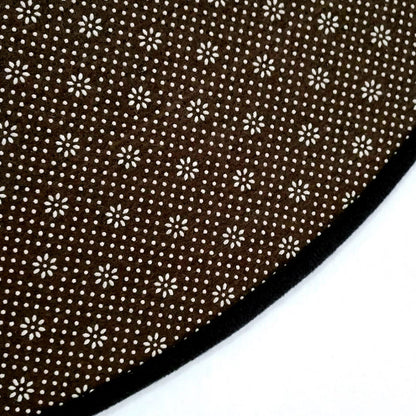 Rynx | Black Parlor Rug Modernist Geometry Pattern Rug Polypropylene Machine Washable Non-Slip Carpet