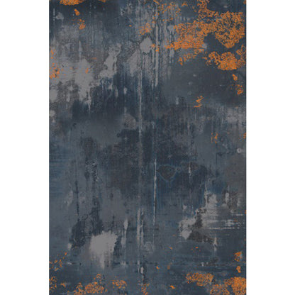 Rynx | Dark Grey Industrial Carpet Polyester Abstract Pattern Carpet Pet Friendly Non-Slip Washable Rug for Living Room