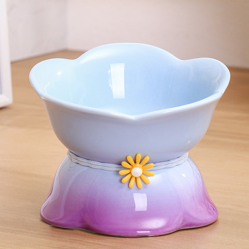 Rynx | Elevated Gradient Ceramic Pet Bowl