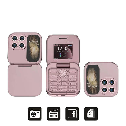 RYNX | 2024 New Mini Flip Phone