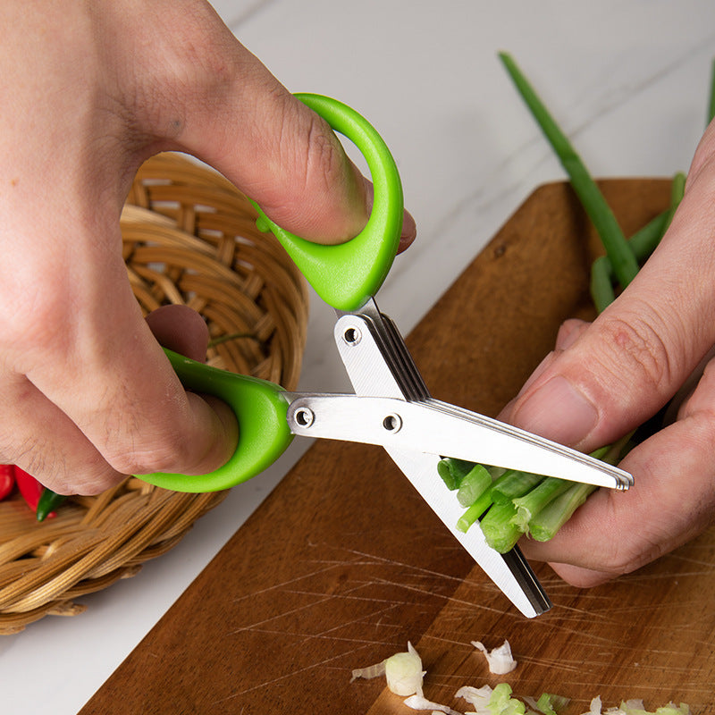 RYNX | Multifunctional Herb Cutter With 5 Blades