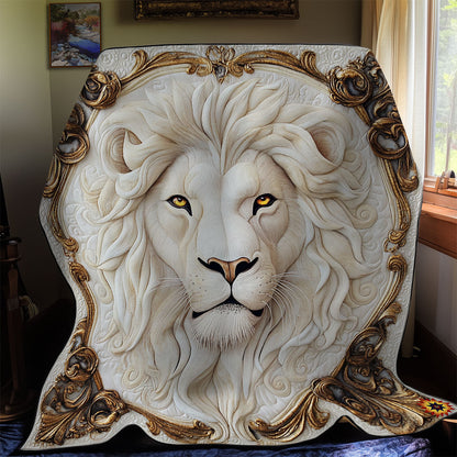 Rynx | Royal White Lion Quilt