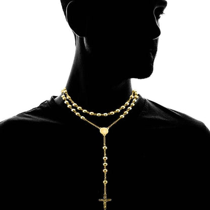 Rynx | 18K Gold-Plated Diamond-Cut Rosarium
