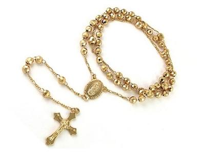 Rynx | 18K Gold-Plated Diamond-Cut Rosarium