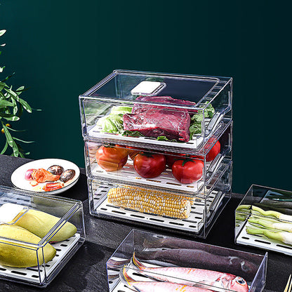 Rynx | Refrigerator Drawer Storage Box