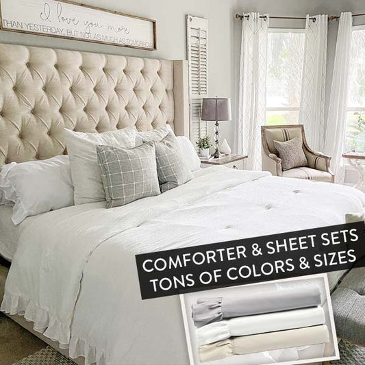 Rynx | Ruffle set or duvet, Choose your color and size