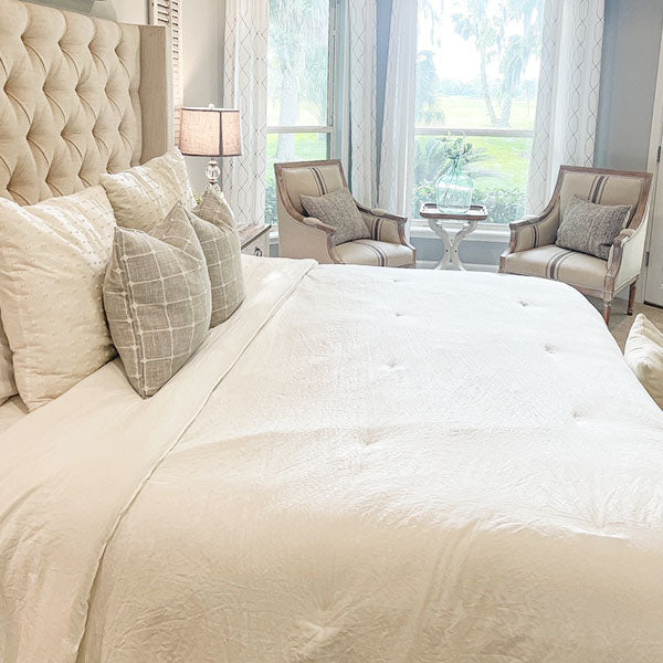 Rynx | Ruffle set or duvet, Choose your color and size