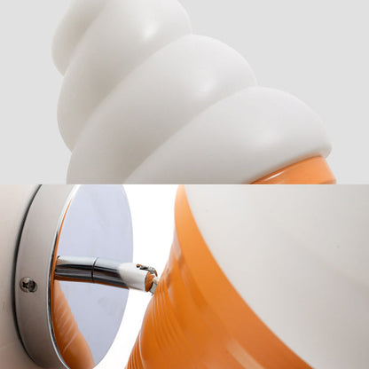 Rynx | Plastic Sweet Corn Wall Lamp One Light Creative Modern Wall Lamp in Beige for Restaurant