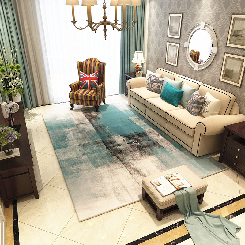 Rynx | Unique Abstract Rug Modernism Rug Polyester Machine Washable Non-Slip Pet Friendly Carpet for Living Room