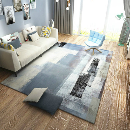 Rynx | Unique Abstract Rug Modernism Rug Polyester Machine Washable Non-Slip Pet Friendly Carpet for Living Room