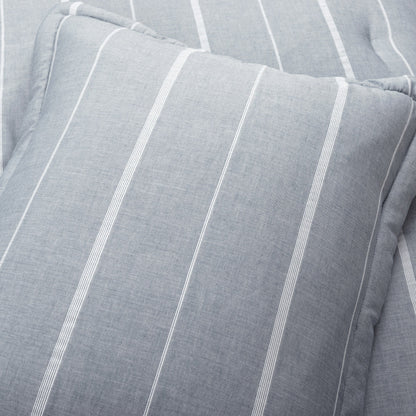 Rynx | Classic Farmhouse Chalk Stripe 3-Piece Bedspread Set
