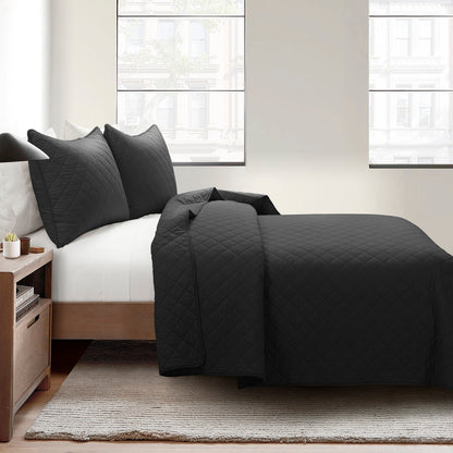 Rynx | Ava Diamond Plus Size Cotton Quilt Set