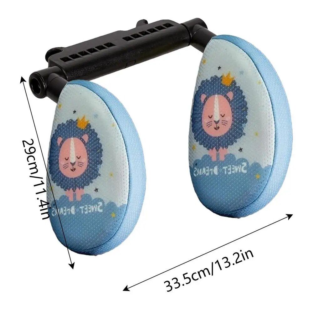 Rynx | Adjustable Car Seat Headrest - Comfortable Headrest for Travel, Suitable for All Ages