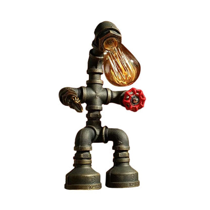 Rynx | RoboLume - Retro-Futuristic Robot Table Lamp