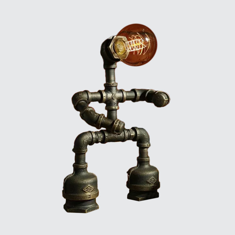 Rynx | RoboLume - Retro-Futuristic Robot Table Lamp