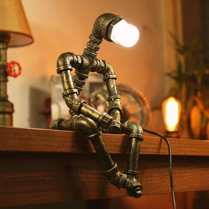 Rynx | RoboLume - Retro-Futuristic Robot Table Lamp