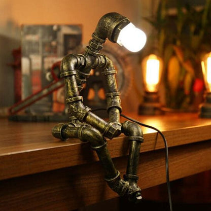 Rynx | RoboLume - Retro-Futuristic Robot Table Lamp