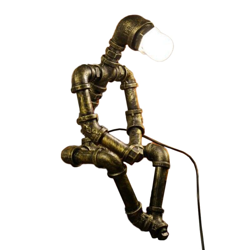Rynx | RoboLume - Retro-Futuristic Robot Table Lamp