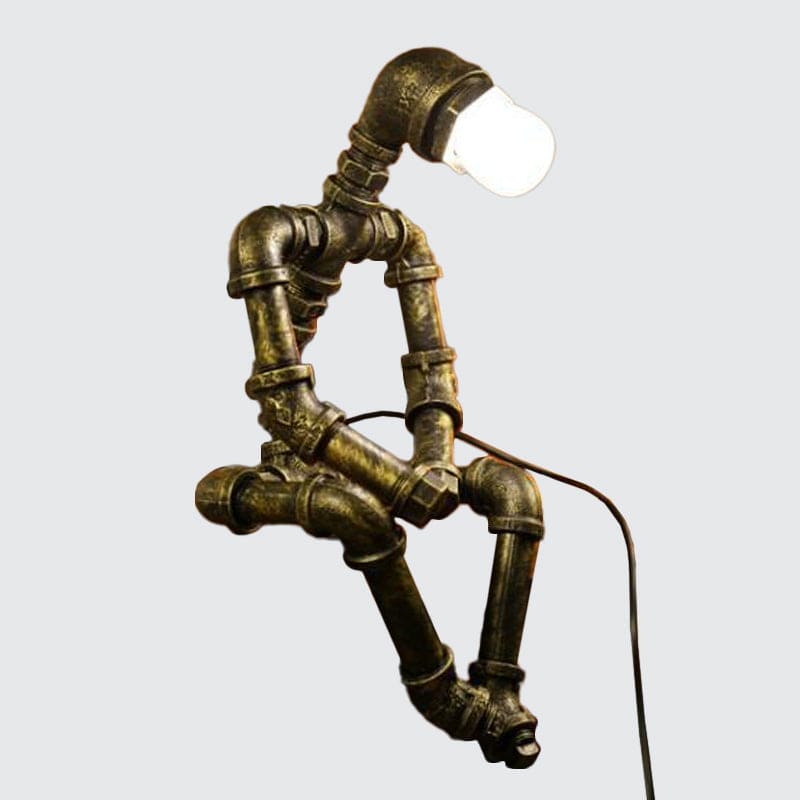 Rynx | RoboLume - Retro-Futuristic Robot Table Lamp