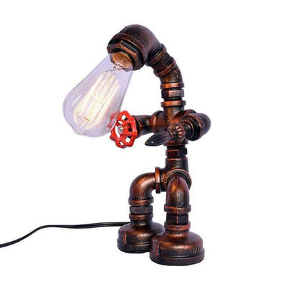 Rynx | RoboLume - Retro-Futuristic Robot Table Lamp
