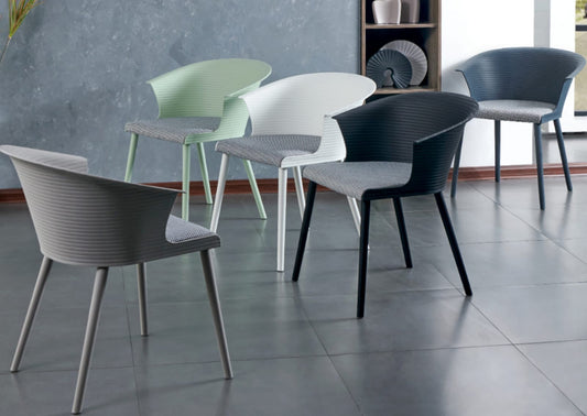 Rynx | Mid Century Contemporary Dining Chairs Various Color Options