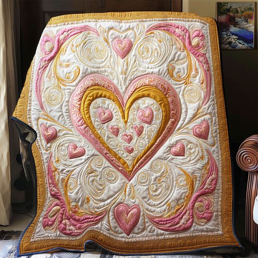 Rynx | Golden Heart Harmony Quilt