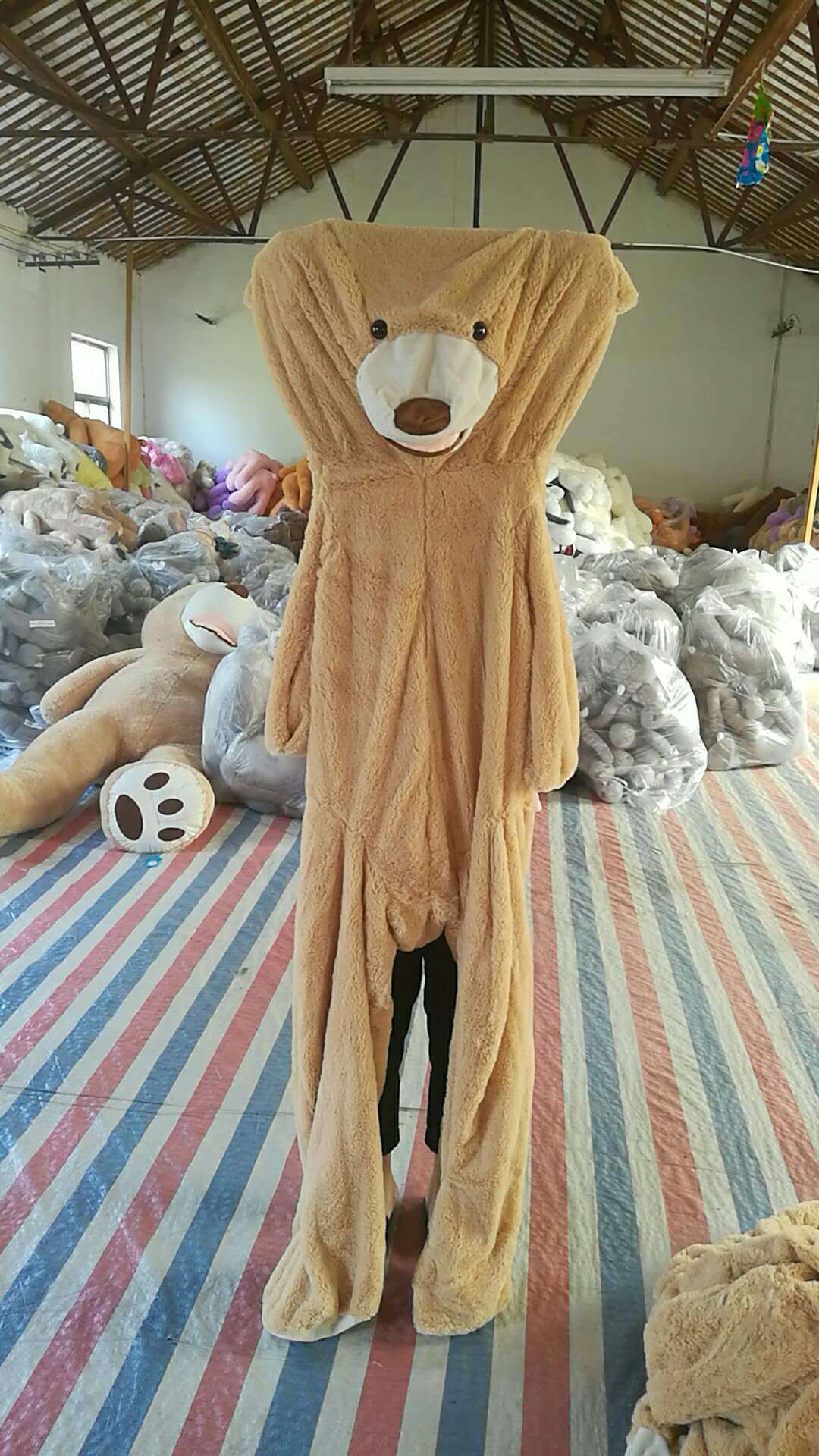 RYNX | Giant Teddy Plush Bear Giant Soft Toys Leather Cover