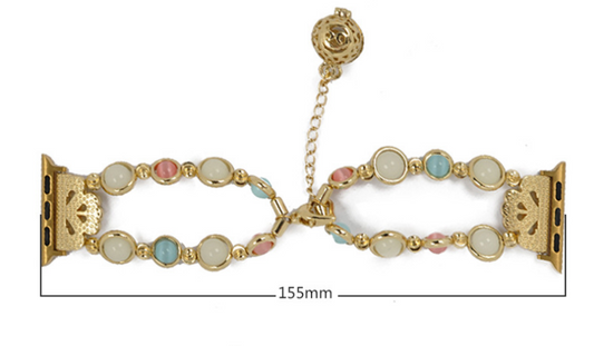 Rynx | Metal glowing pearl ribbon