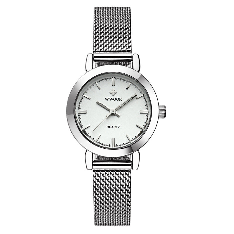 Rynx | Women's watch with quartz movement and stainless steel mesh belt