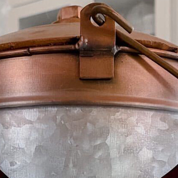 Rynx | Oil can Jack-O-Lantern with copper lid