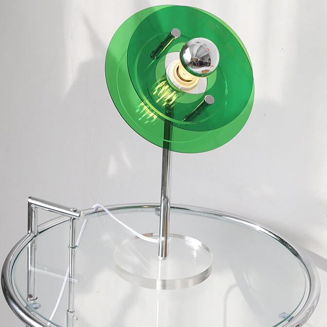 Rynx | AstroVibe Modern Acrylic Table Lamp | Space-Saucer Design | Unique | Mood Light | Home Decor