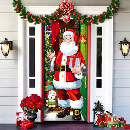 Rynx | Nightmare Before Christmas Outdoor Decorations Props Christmas Elf Door Cover