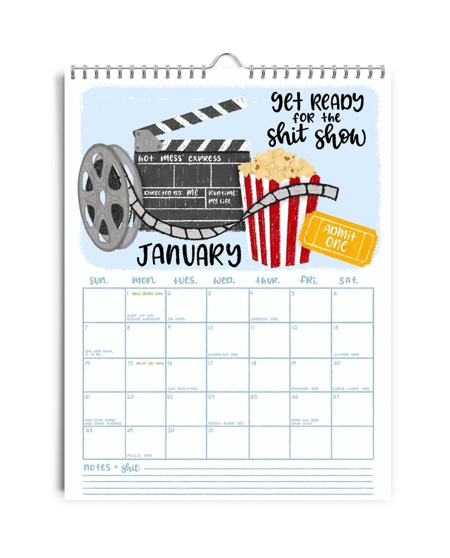 Rynx | CALENDAR FOR 2025 – DAMN IT AGAIN