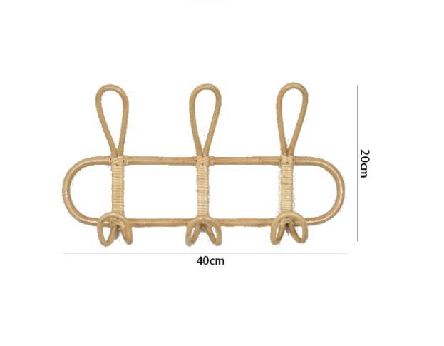 Rynx | Playful rattan wall hook for playful children's rooms