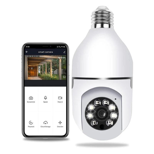 Rynx | Intelligent wireless WiFi full-color camera with light bulb