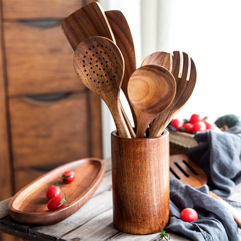 Rynx | Teak Wood Cutlery Set