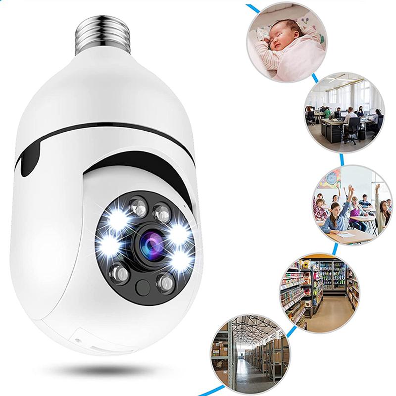 Rynx | Intelligent wireless WiFi full-color camera with light bulb