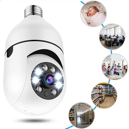 Rynx | Intelligent wireless WiFi full-color camera with light bulb
