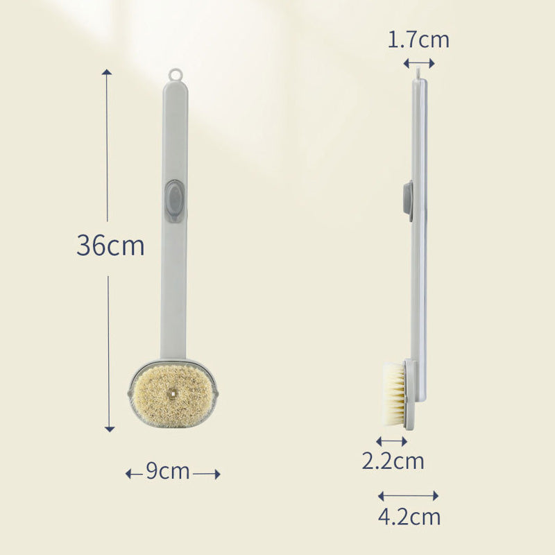Rynx | Bath Massage Brush with Long Handle